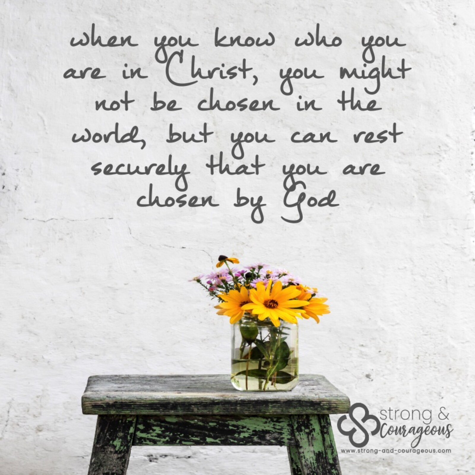 Christian encouragement who you are in Christ